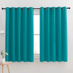NICETOWN Thermal Insulated Peacock Teal Blackout Curtains by NICETOWN