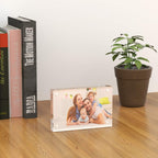 AITEE 4x6 Acrylic Picture Frames 3 Pack, Clear Picture Frames，20% Thicker