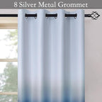 SimpleHome Ombre Room Darkening Curtains - Image 2