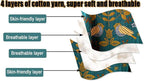 MSGKV Boho Throw Blanket 100% Cotton Blankets - Image 7