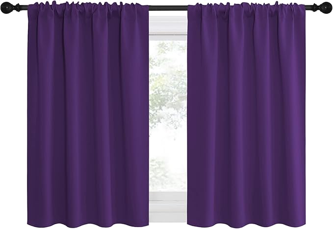 NICETOWN RV Blackout Curtains for Camper Windows, Kitchen Curtains Blackout - Image 2