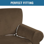 H.VERSAILTEX Stretch Velvet Loveseat Covers - Image 4