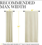 NICETOWN Kitchen Curtains, Short Blackout Curtains & Drapes, Home Decoration - Image 7