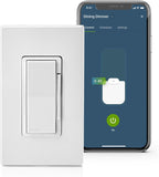 Leviton Decora Smart Dimmer Switch, Wi-Fi, D36HD-1RW, White