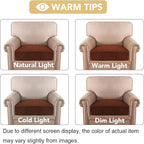 H.VERSAILTEX Velvet Stretch Couch Cushion Cover Plush Cushion Slipcover - Image 6