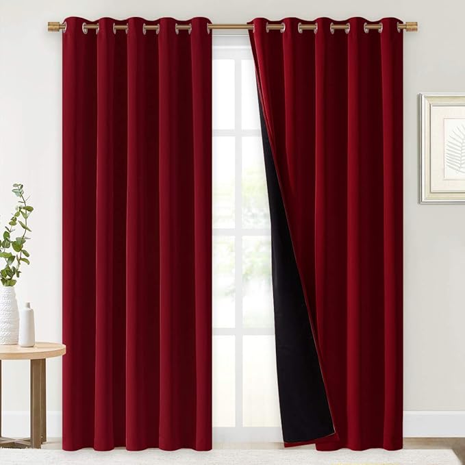 NICETOWN 100% Blackout Curtains - Image 2