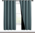NICETOWN 100% Blackout Window Curtain Panels, Full Light Blocking Drapes by NICETOWN
