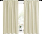 NICETOWN Kitchen Curtains, Short Blackout Curtains & Drapes, Home Decoration - Image 2