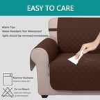 U-NICE HOME Reversible Sofa Cover Couch Cover - Image 5