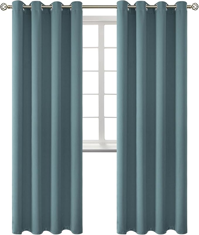 BGment Room Darkening Curtains 84 Inches Long by BGment