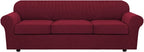 H.VERSAILTEX 4 Piece Stretch Sofa Covers by HVERSAILTEX