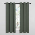 NICETOWN Thermal Insulated Curtains Blackout Draperies, Window Treatment Solid by NICETOWN