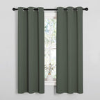 NICETOWN Thermal Insulated Curtains Blackout Draperies, Window Treatment Solid by NICETOWN