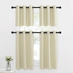 NICETOWN Classroom Window Cover, Thermal Insulating Short Curtains & Drapes - Image 6