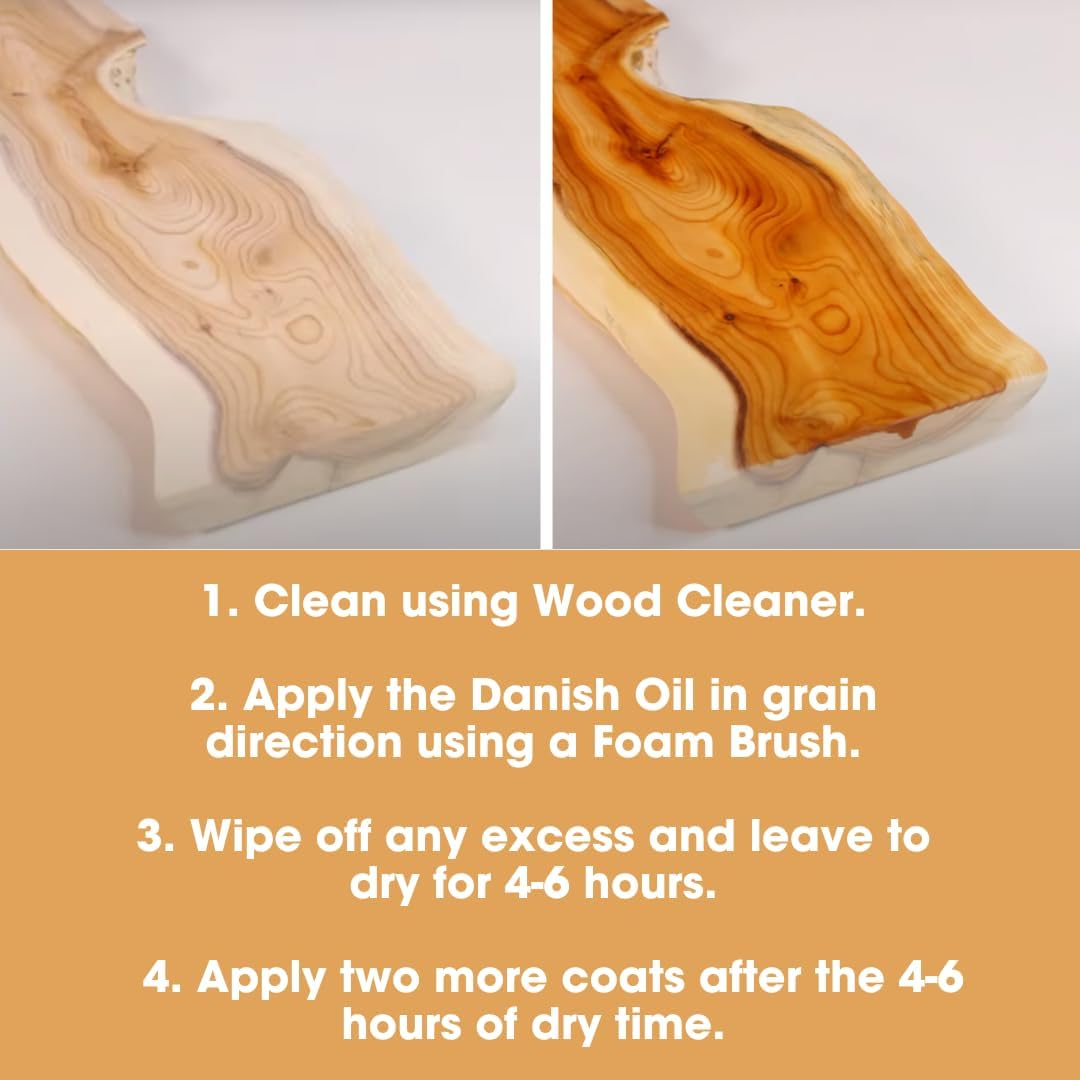 Furniture Clinic Danish Oil, Restore & Seal, Satin Finish