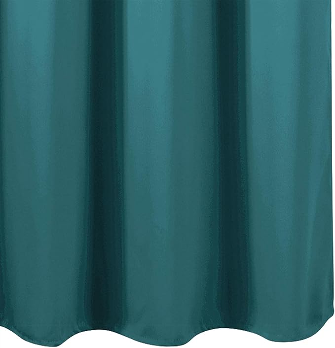 LEMOMO Sea Teal Blackout Curtains 42 x 54 Inch Length Set of 2 Panels Grommet - Image 8
