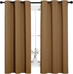 NICETOWN Sleek Blackout Curtains 63 inches Length - Image 2