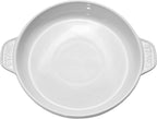 STAUB Ceramic 8-inch Round Covered Brie Baker - White