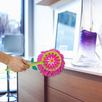 Vigar Flower Power Microfiber Duster with Non-Slip Handle
