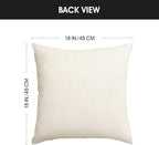 AVOIN colorlife Bless Our Home Farmhouse Eucalyptus Leaves Throw Pillow Covers - Image 6