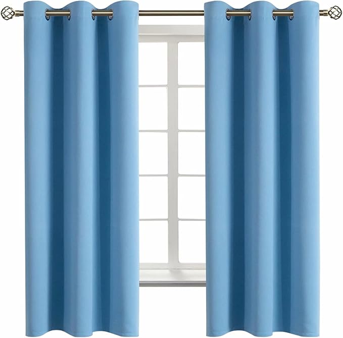 BGment Room Darkening Curtains 72 Inches Long by BGment