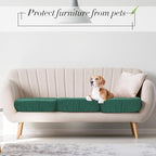 Newwiee 8Pcs Patio Cushion Covers Stretch Outdoor Cushion Cover Replacement - Image 6