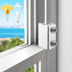 Sliding Window Locks with Key，6 Sets for Horizontal Vertica Window