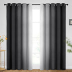 SimpleHome Ombre Room Darkening Curtains by SimpleHome