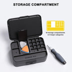 Mini Precision Screwdriver Set with Color-coded Identification, 132 in 1 Micro Magnetic Repair Tool Kits with Storage Box, 108 Bits,Small Manual Screw Driver Toolkits for iPhone/Mac/iPad/Table