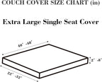 Sofa Covers Couch Covers for Sofa Pet Friendly Couch Cushion Covers Universal - Image 2