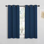 NICETOWN Bedroom Curtain Panels Blackout Draperies, Thermal Insulated Solid by NICETOWN