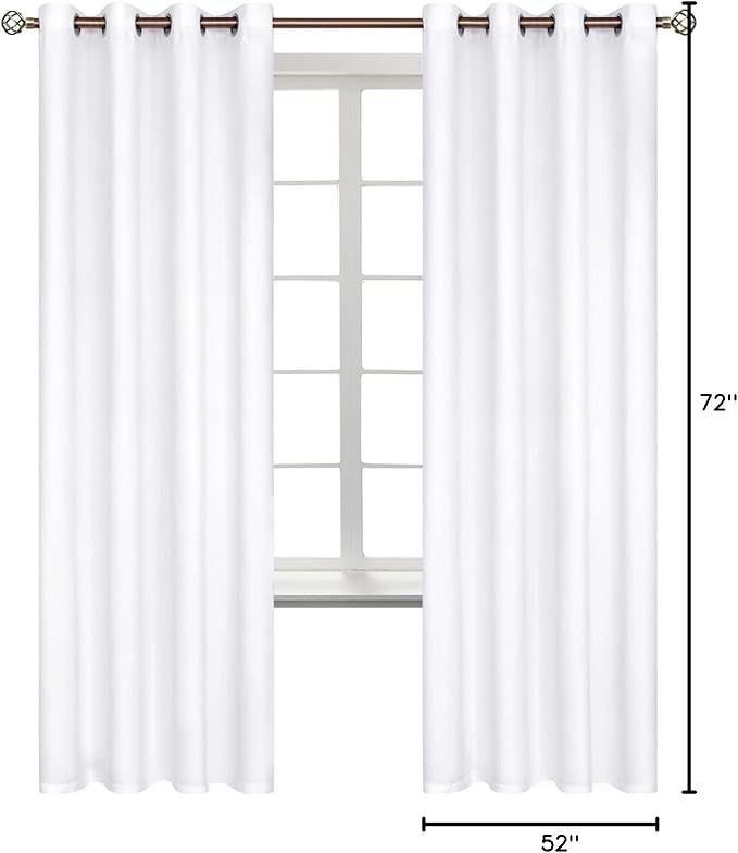 BGment Room Darkening Curtains 72 Inches Long - Image 9