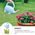 TOYANDONA 2Pcs Animal Watering Can - Small Water Can Plant Watering Pot for Indoor Outdoor Garden Plants, Adorable Elephant Snail Design
