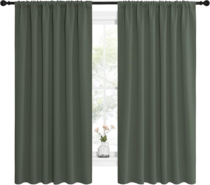 NICETOWN Bedroom Curtains Blackout Draperies - Image 2