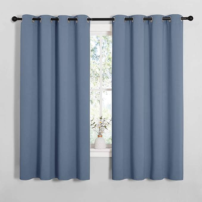 NICETOWN Blackout Curtains for Kitchen Window, Sound & Heat & Cold Reducing by NICETOWN