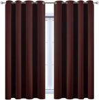 Yakamok Window Treatment Blackout Thermal Insulated Room Darkening Solid - Image 8