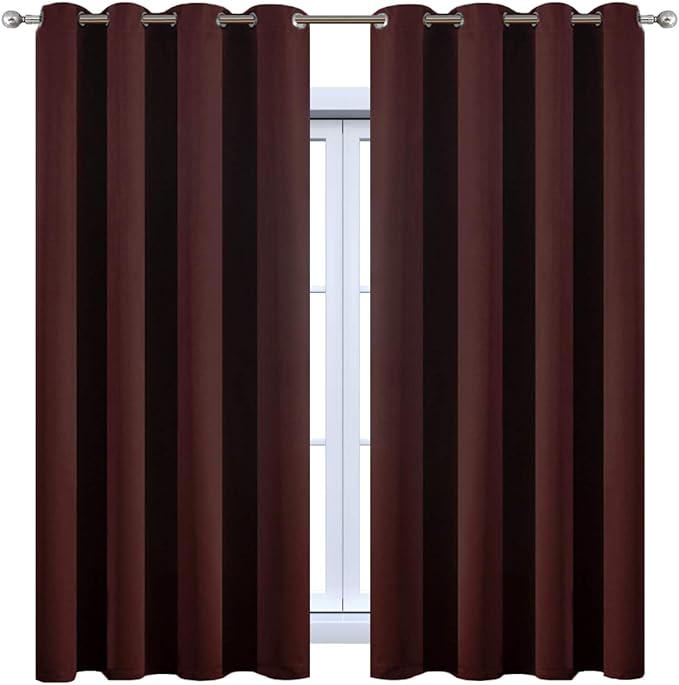 Yakamok Window Treatment Blackout Thermal Insulated Room Darkening Solid - Image 8