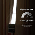 MIULEE Velvet Curtains 90 inches 2 Panels - Image 5