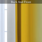 SimpleHome Ombre Room Darkening Curtains - Image 5