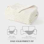 EVERGRACEHOME Chunky Chenille Knit Throw Blanket - Image 9