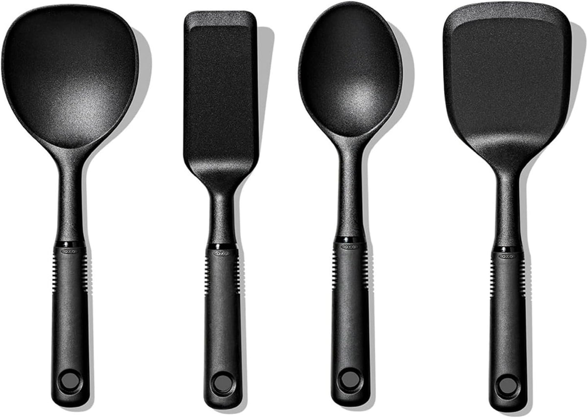 OXO Good Grips 4-Piece Nylon Mini Utensil Set For Small Batch Cooking