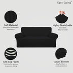 Easy-Going Stretch Oversized Loveseat Slipcover 1-Piece Sofa Cover Furniture - Image 3