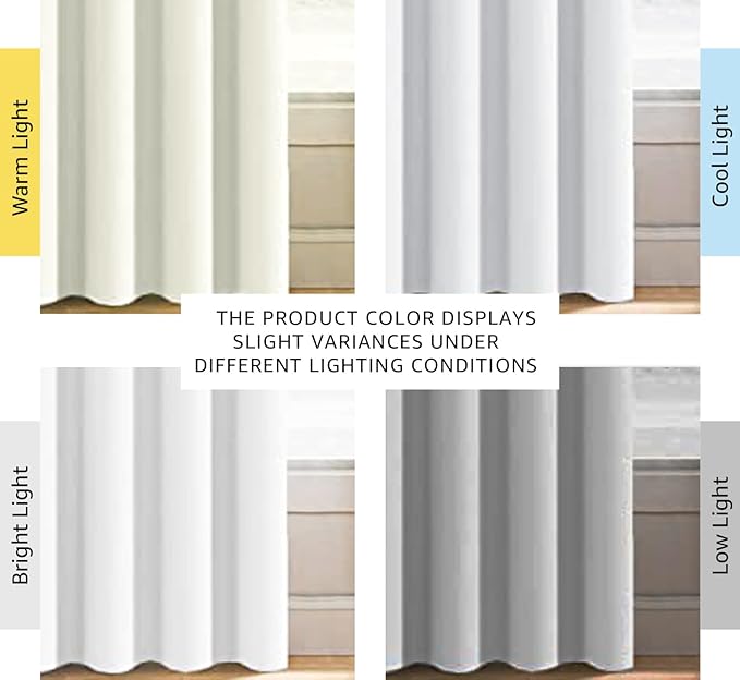 H.VERSAILTEX Pure White Curtain - Image 3