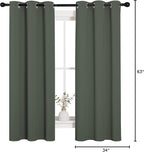 NICETOWN Thermal Insulated Curtains Blackout Draperies, Window Treatment Solid - Image 10