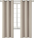 BGment Room Darkening Curtains 72 Inches Long by BGment