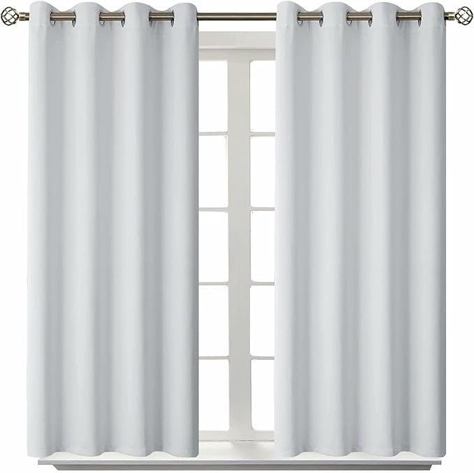 BGment Room Darkening Curtains 45 Inches Long by BGment