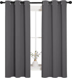 NICETOWN Grey Blackout Curtain Panels by NICETOWN
