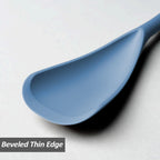 Silicone Cooking Spoon Spatula For Non-stick Cookware,12.6" Starry Blue