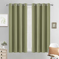 Yakamok 63 Inch Long Blackout Curtains Room Darkening Thermal Insulated by Yakamok