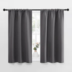 NICETOWN Grey Window Curtains for Bedroom by NICETOWN